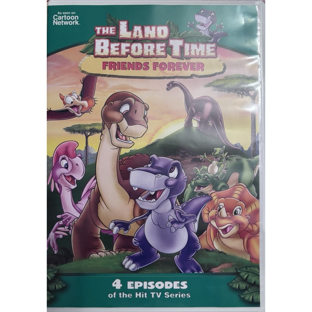 The Land Before Time Friends Forever 4 TV episodes 2008 DVD bonus features